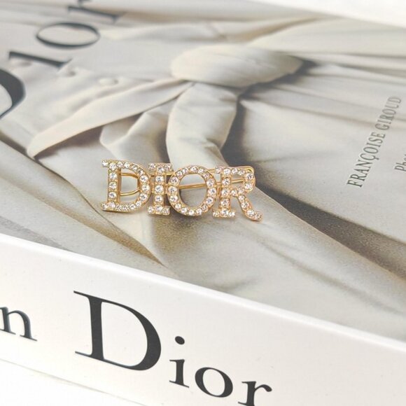 Dior Crystal Hair Clip main image 4